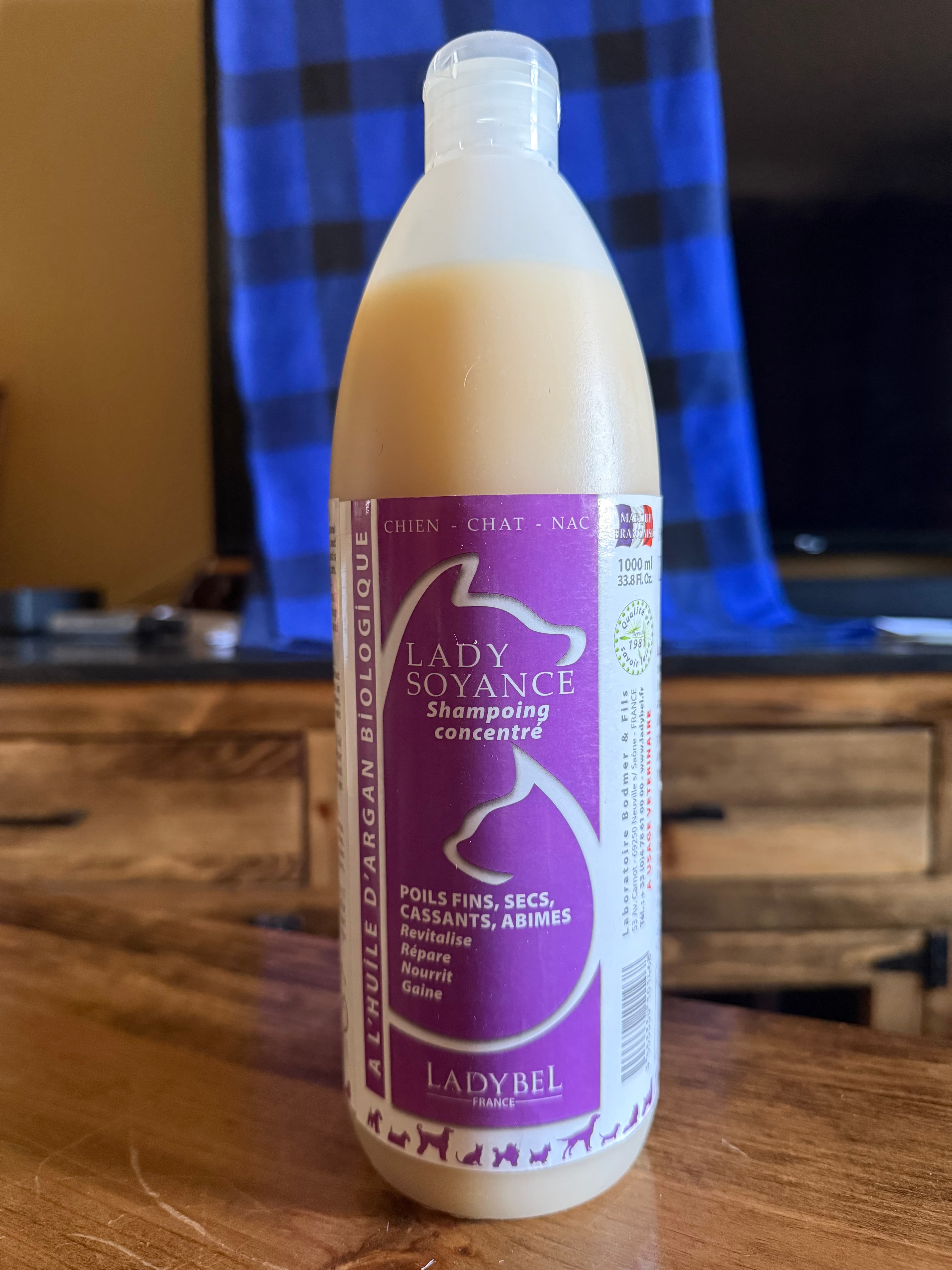 LADY SOYANCE Shampoing réparateur 1L